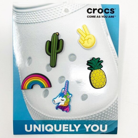 CROCS | Jibbitz Shoe Charms Trend 5 Pack - Picture 1 of 6